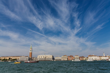Saint Marks Square Under Blue Skies
