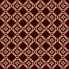 Vector seamless pattern. Modern stylish texture.linear ornament seamless pattern. Repeating abstract background