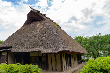 Fototapeta na wymiar traditional Japanese style house