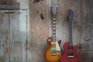 Naklejka premium エレキギター