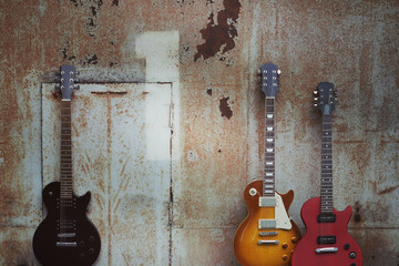 Naklejka premium エレキギター