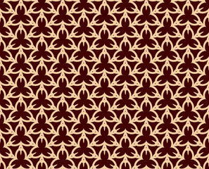 Luxury Geometric Pattern. Vector seamless pattern. Modern linear stylish texture. Geometric striped ornament.