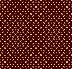 Luxury Geometric Pattern. Vector seamless pattern. Modern linear stylish texture. Geometric striped ornament.