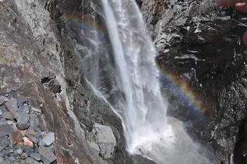 Rainbow waterfall 4