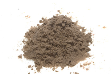 sand isolated on white background
