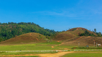 Landscape viewpoint of Grass Mountain.