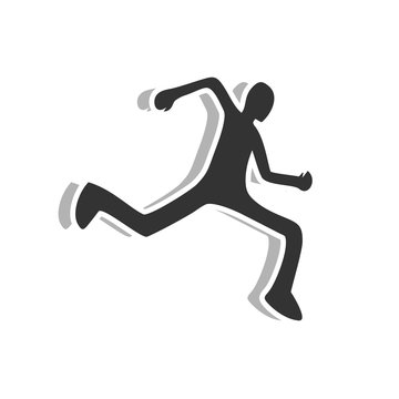 runner icon design