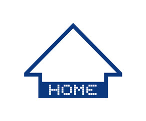 flat home icon