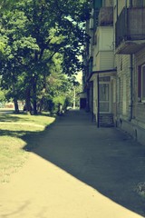 Obraz premium City buildings architecture