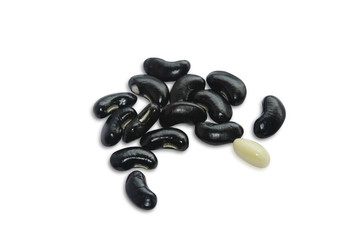 Cowpeas black and white