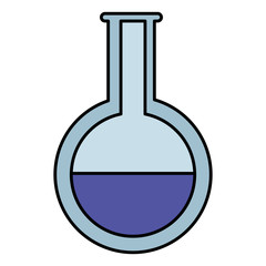 tube test isolated icon vector illustration design