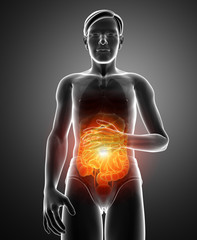 Men Feeling the Stomachache