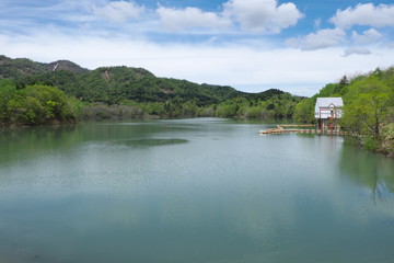 Fototapeta na wymiar 青山ダム