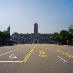 Fototapeta premium Presidential Office Building of ROC Republic of China in Taipei Taiwan