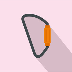 Carabine icon. Flat illustration of carabine vector icon for web design