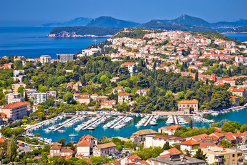 Town of Dubrovnik Babin Kuk and archipelago view