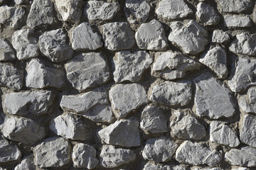 grey wall stones background texture