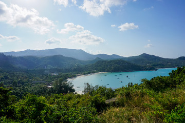 View point of Boracay, Philippines