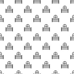 Apartment balcony icon. Simple illustration of apartment balcony vector icon for web