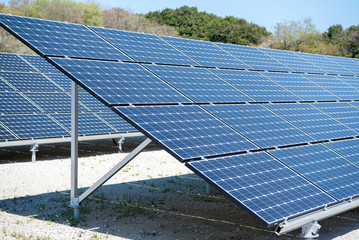 太陽光発電 ソーラーパネル © Hassyoudo