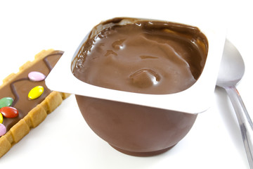 crème dessert au chocolat