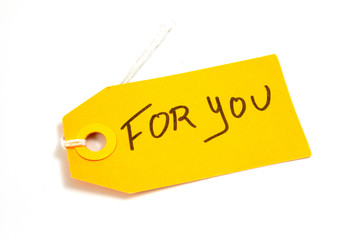 étiquette for you