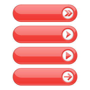 Red interface buttons with arrows