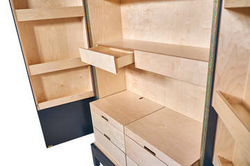 Cabinet-bar on a white background