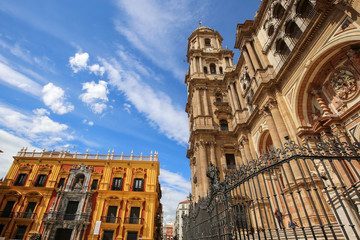 plaza del obispo catedral y palacio