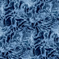 Obraz premium Abstract heven blue misty smoky dynamic marble seamless pattern background