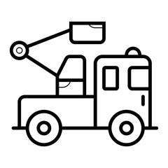 truck crane icon