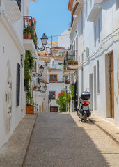 Fototapeta premium Charming white village Altea in Costa Blanca Spain
