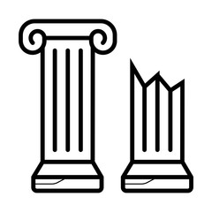 column icon vector