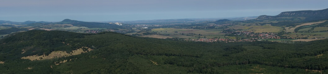 Obraz premium Panorma vom ländlichen Ungarn