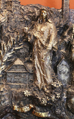 Saint Dorothea, Chapel of Saint Dismas in Zagreb, Croatia 