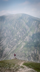 Obraz premium Snowdonia Hiking