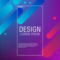 Fototapeta premium Colorful geometric background