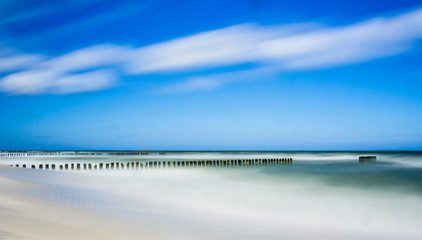 Fototapeta premium Sea image (long exposure)