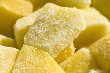 frozen yellow pineapple