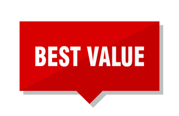 best value red tag