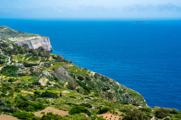 Photo of Dingli Cliffs and Mediterranean Sea, Malta