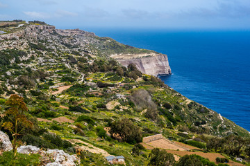 Photo of Dingli Cliffs and Mediterranean Sea, Malta