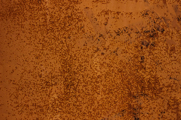 old orange rusty metal surface