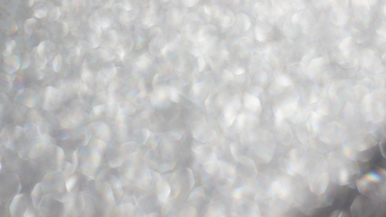 white blur abstract background. bokeh christmas blurred beautiful shiny Christmas lights