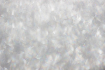 white blur abstract background. bokeh christmas blurred beautiful shiny Christmas lights