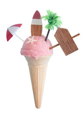 Summer icecream cone