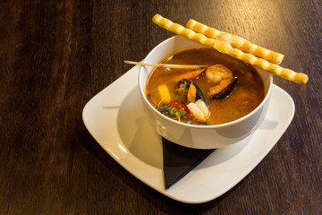 Seafood soup