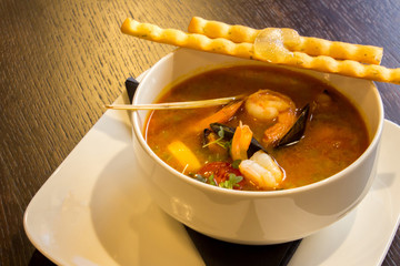 Seafood soup