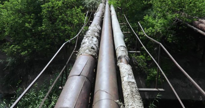 Channel for discharge of waste water