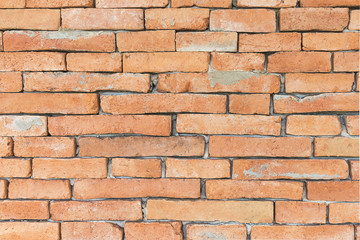 Brick wall background.